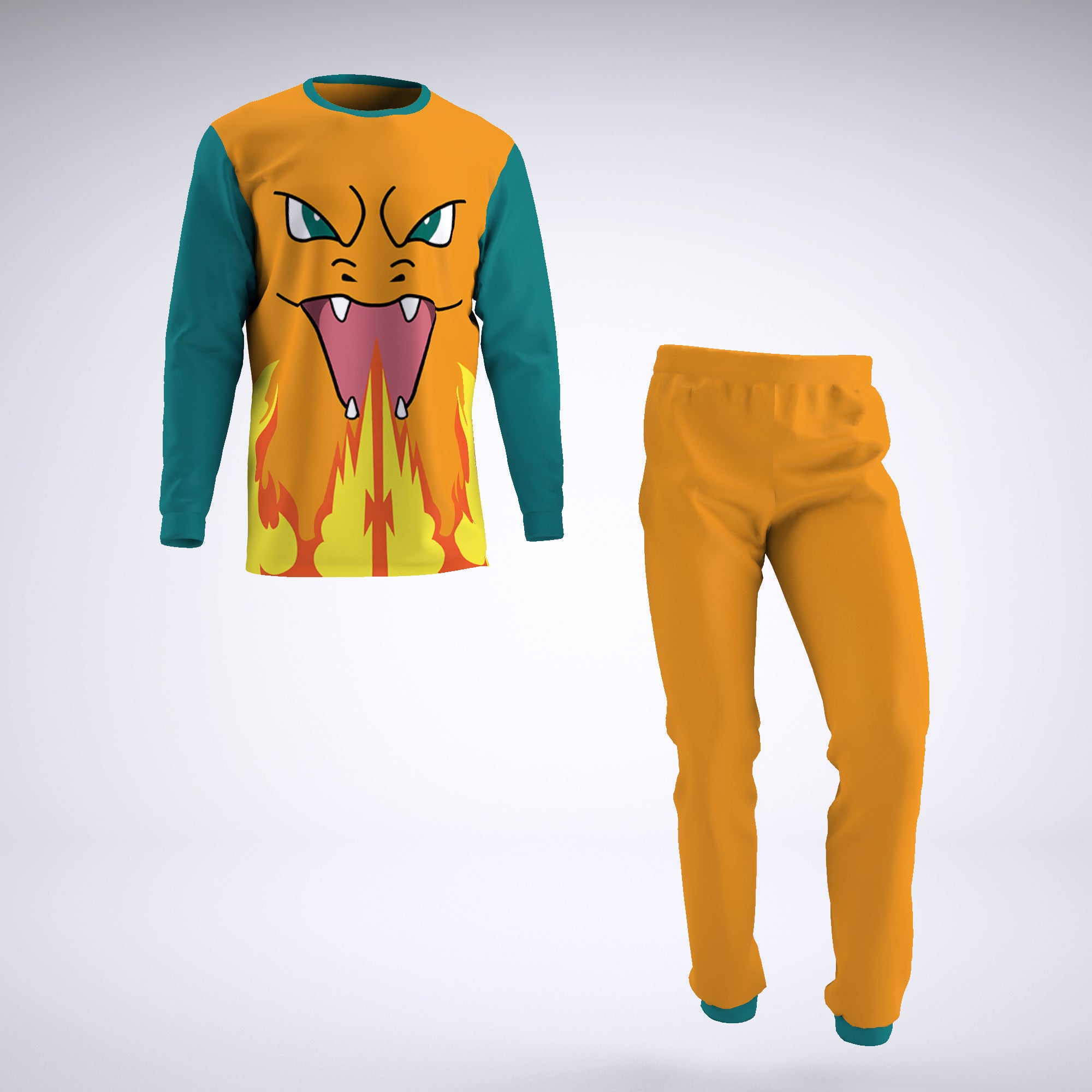 Pokemon Charizard Pajamas