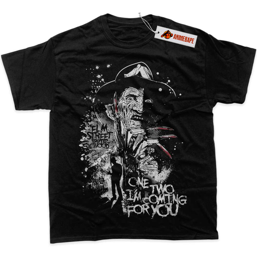 A Nightmare on Elm Street Freddy Krueger Halloween Graphic T-Shirt