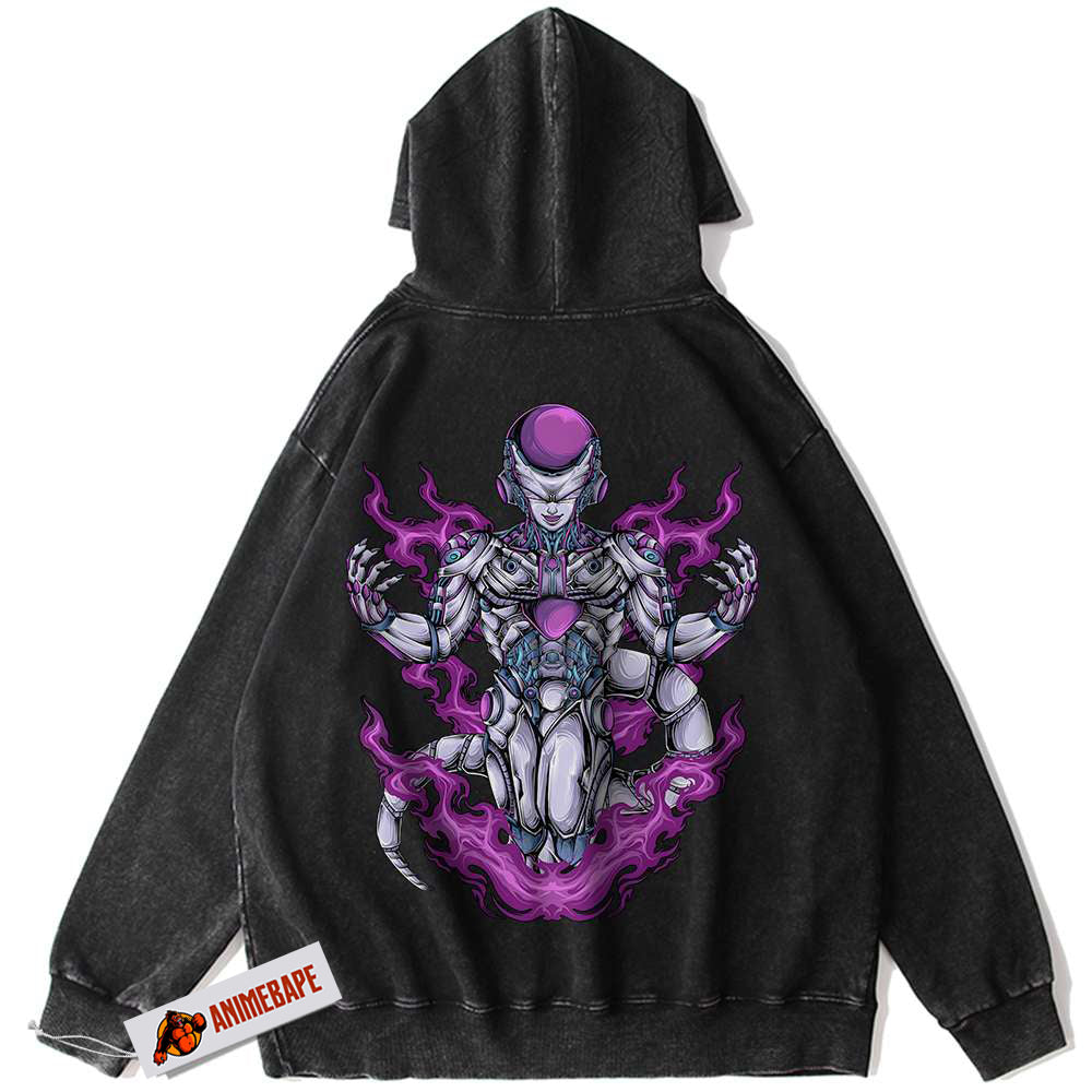Frieza Dragon Ball Z Hoodie, Vintage Anime Hoodie for Fans