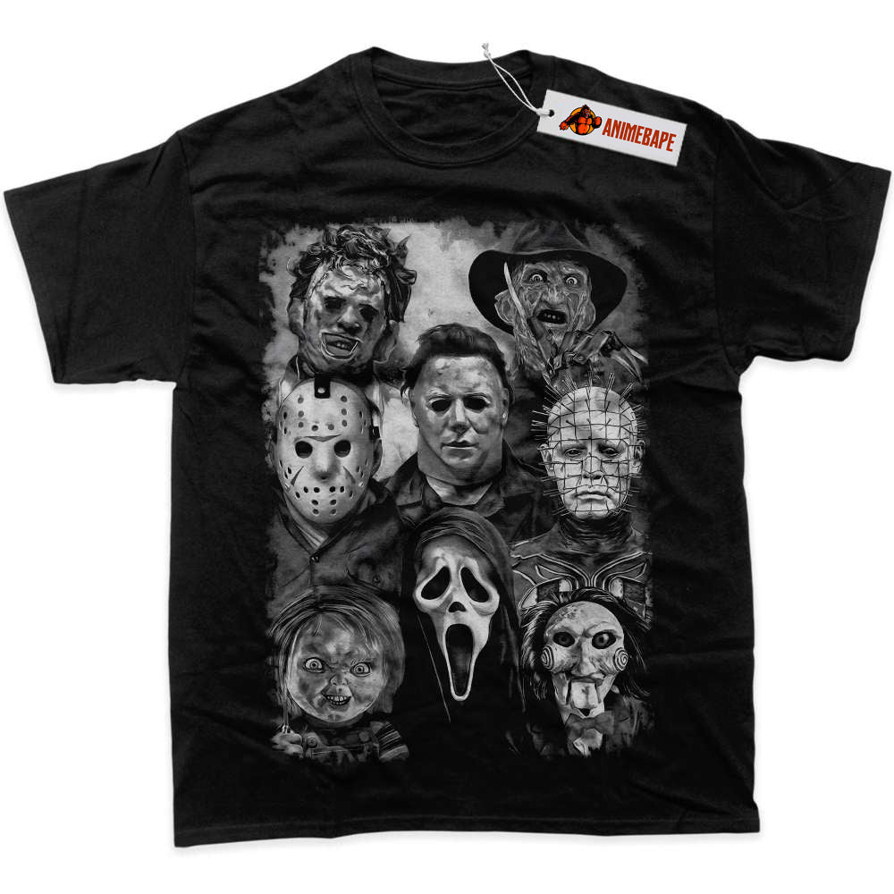 Horror Halloween Graphic T-Shirt for Spooky Season Fun