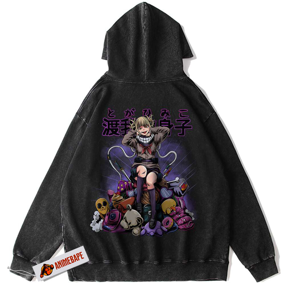 My Hero Academia Himiko Toga Vintage Hoodie, Anime Hoodie
