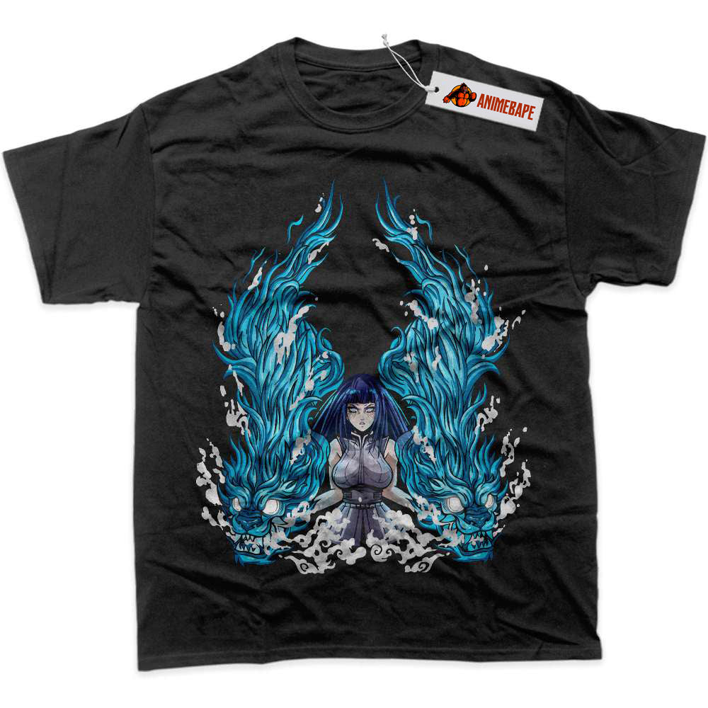 Hinata Hyuga Naruto Anime Graphic T-Shirt for Fans and Collectors