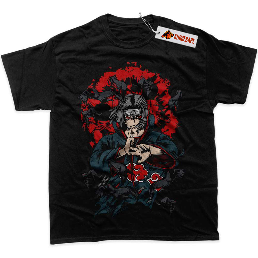 Itachi Uchiha Naruto Anime Graphic T-Shirt for Fans 129