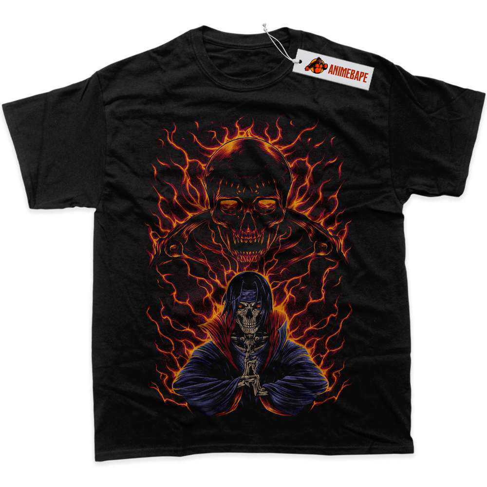 Itachi Uchiha Naruto Anime Graphic T-Shirt for Fans and Collectors