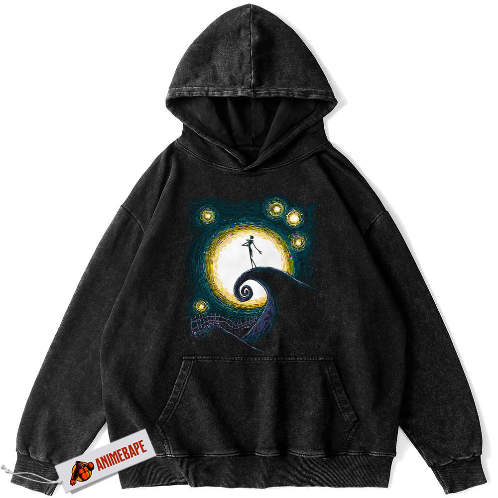 Jack Skellington Vintage Hoodie, The Nightmare Before Christmas Hoodie
