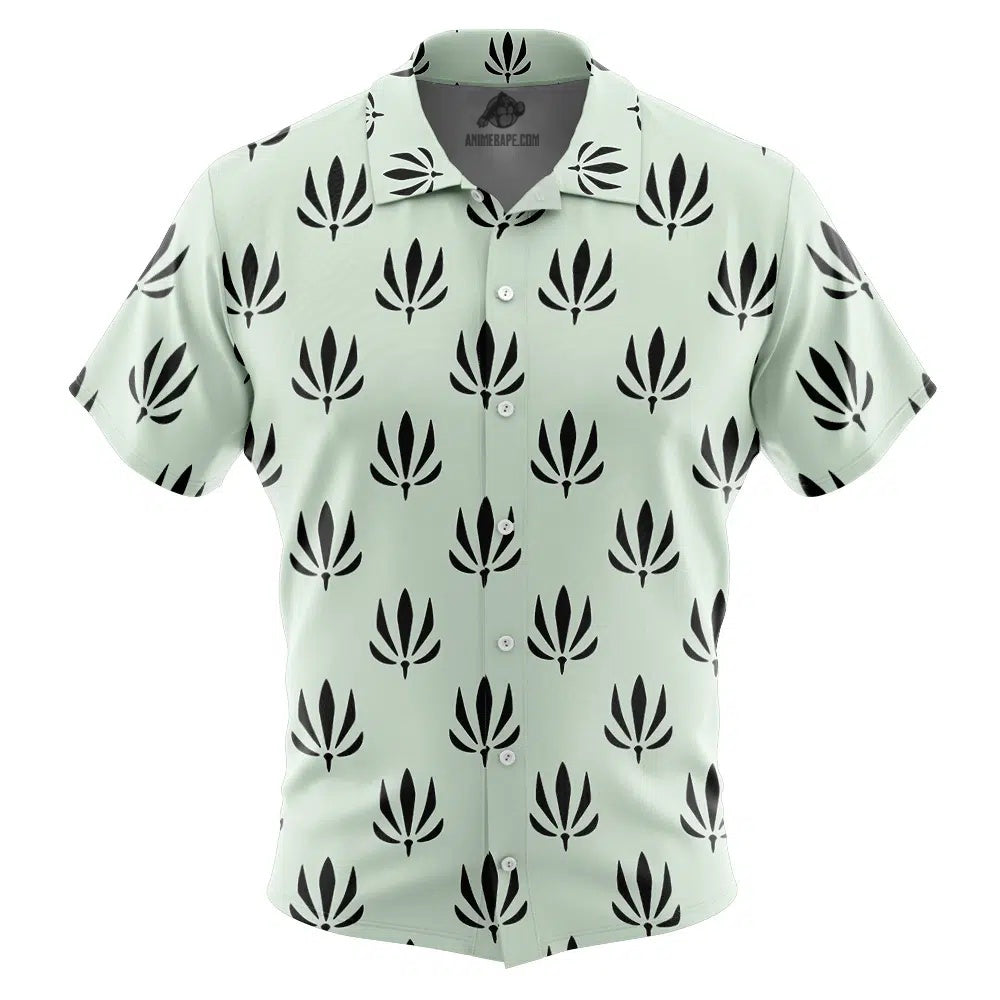 Jinbe Fishman Island Arc One Piece Button Up Hawaiian Shirt