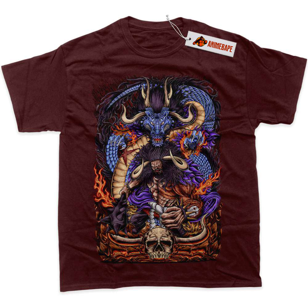 One Piece Kaido Shirt, Anime Graphic T-Shirt for Fans