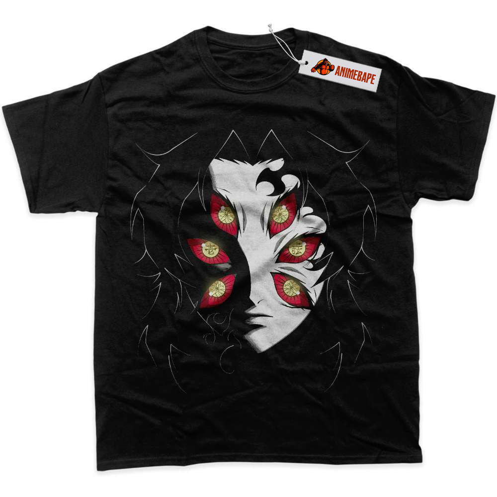 Kokushibo Demon Slayer Anime Graphic T-Shirt for Fans