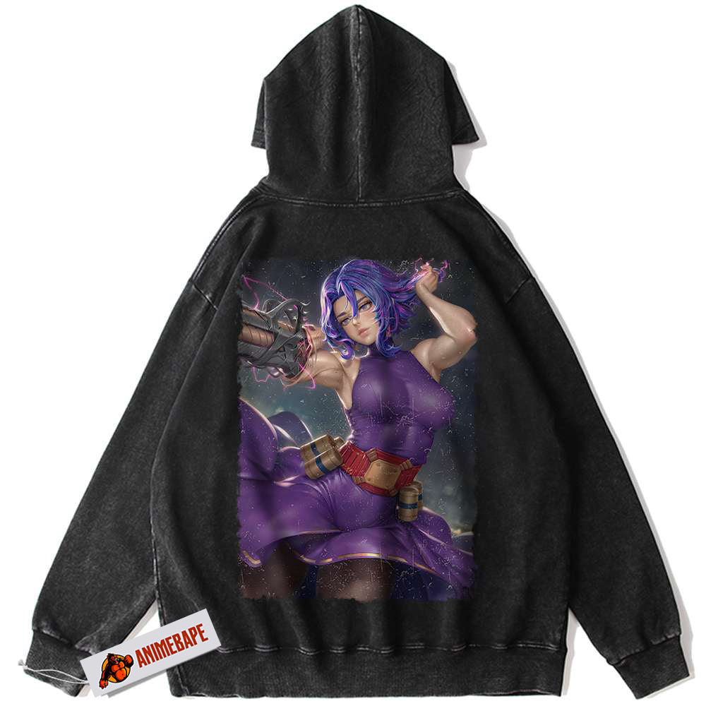 Lady Nagant My Hero Academia Hoodie, Vintage Anime Hoodie for Fans