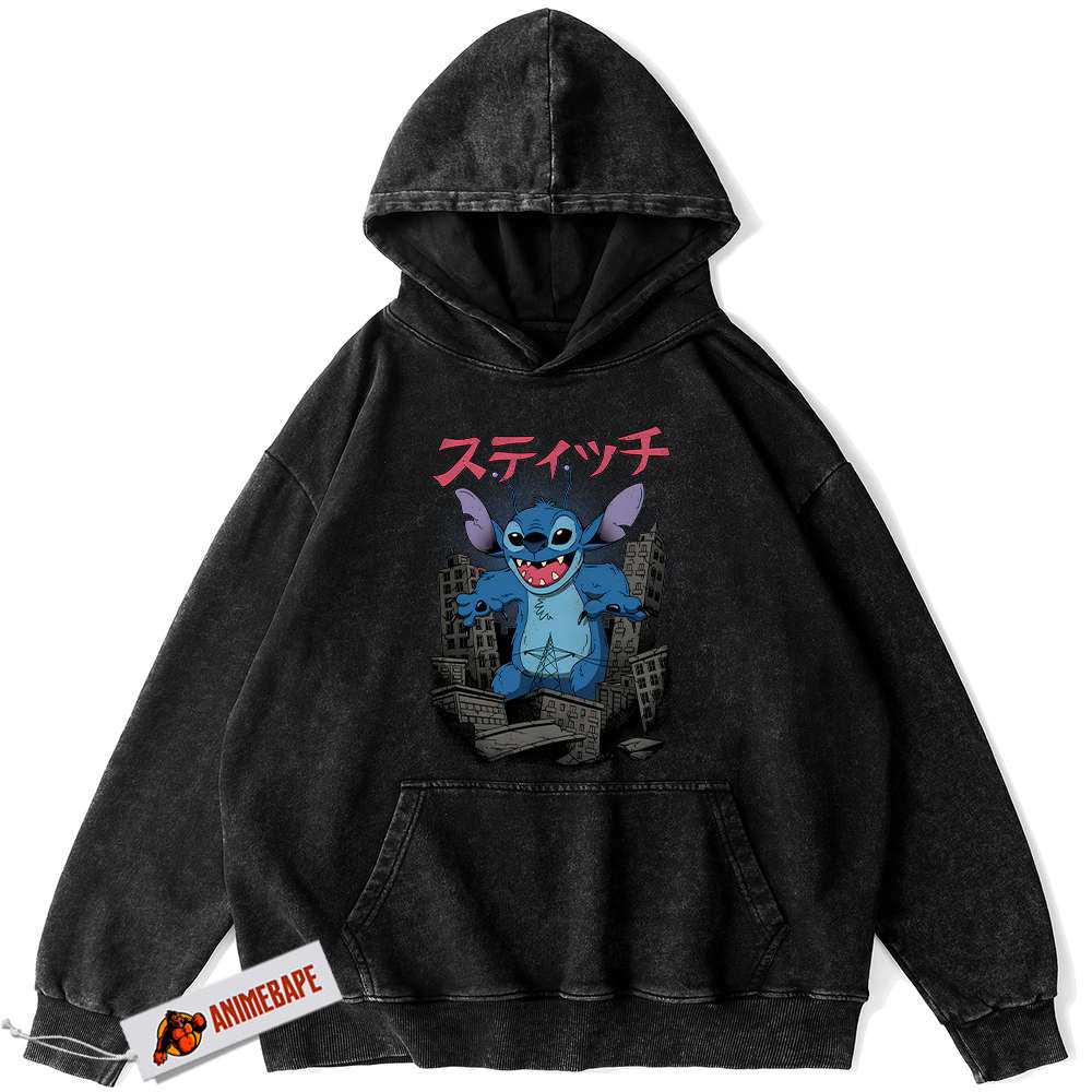 Lilo and Stitch Vintage Disney Hoodie, Animated Sweatshirt for Fans