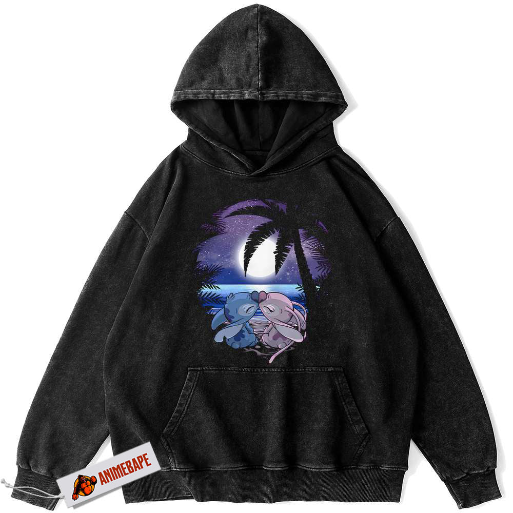 Lilo and Stitch Vintage Hoodie, Disney Animated Hoodie for Fans