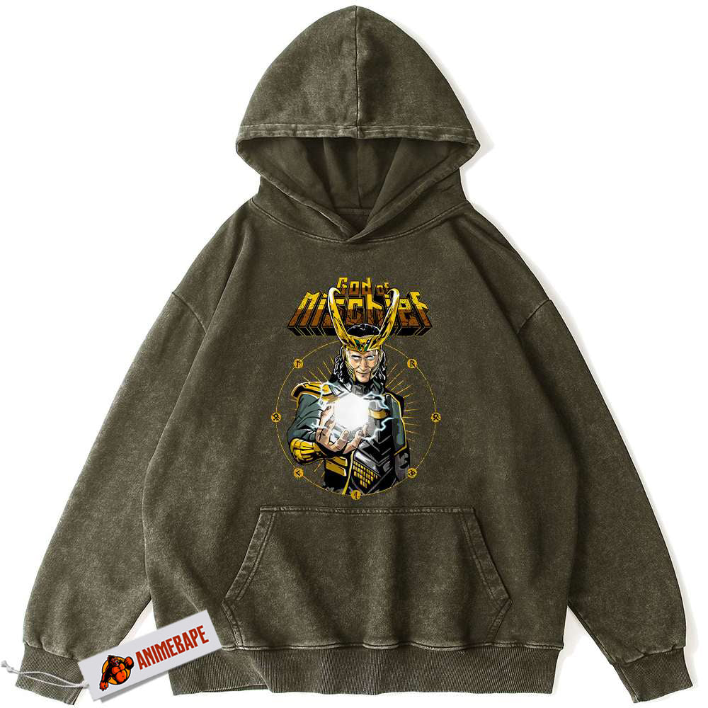 Loki Vintage Hoodie for Marvel Comics Fans | Comfortable Hoodie