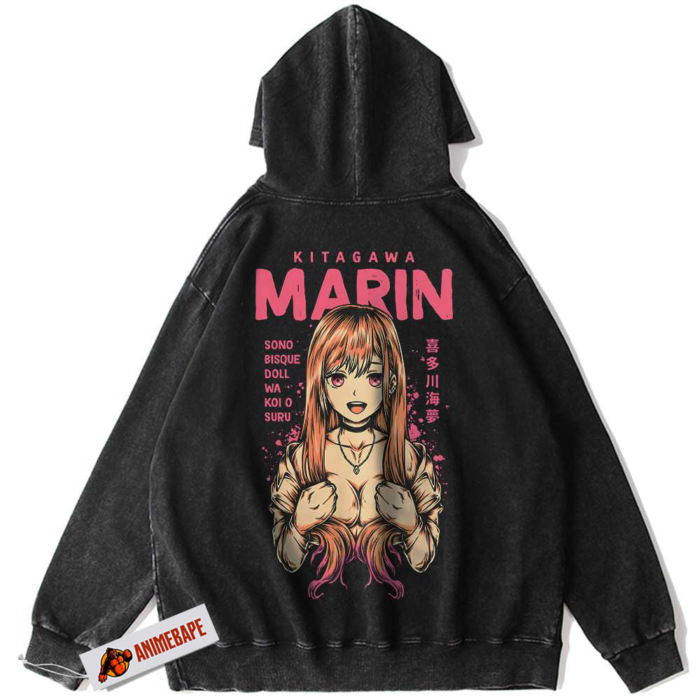 Marin Kitagawa Vintage Anime Hoodie, My Dress-Up Darling Hoodie