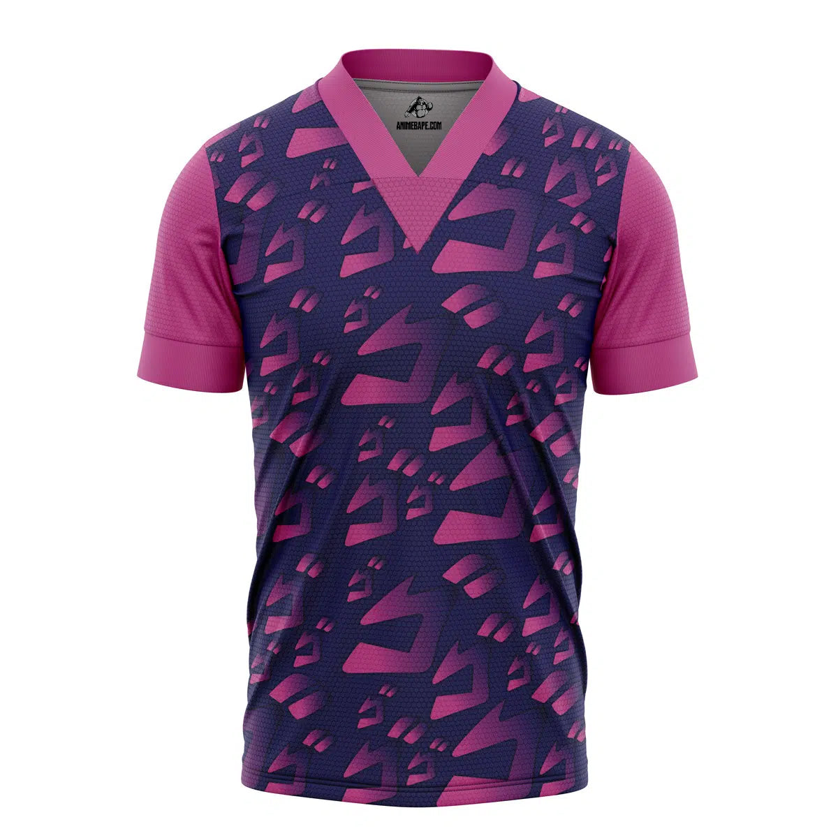 Menacing Aura Jojo's Bizarre Adventure Soccer Jersey