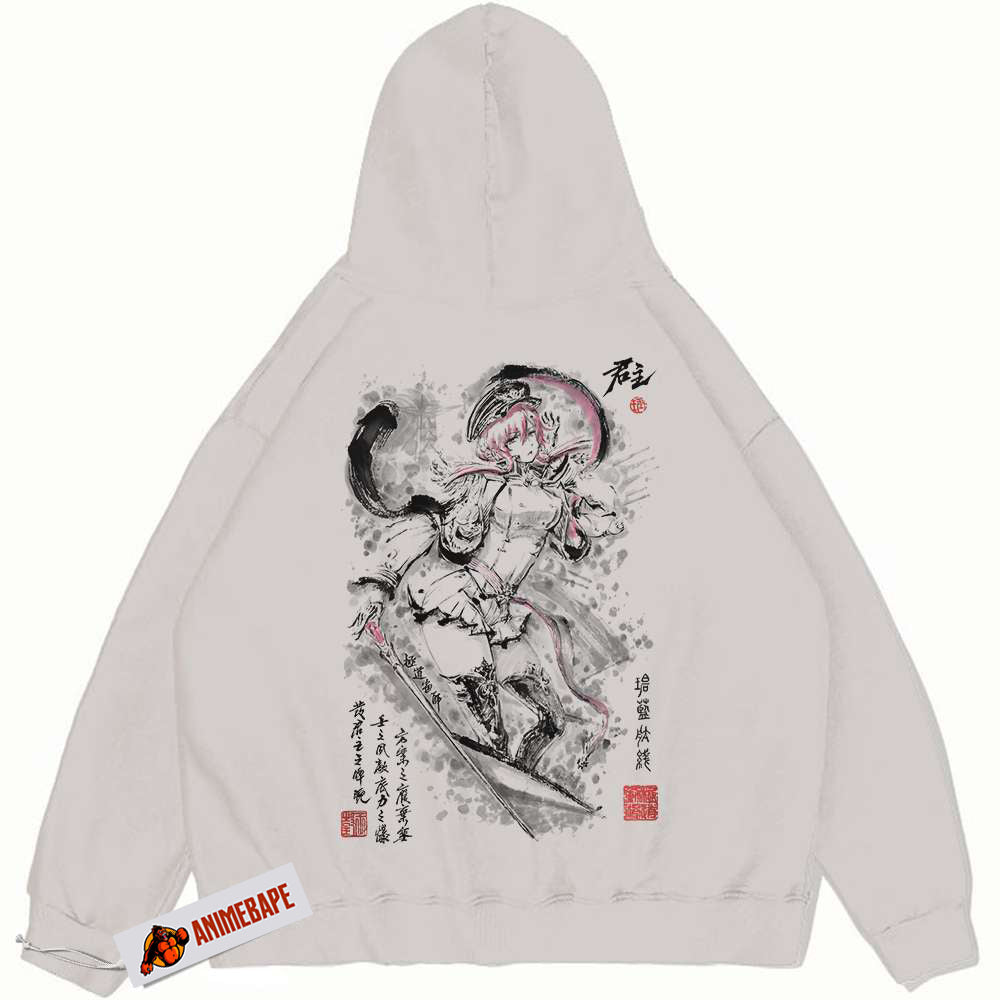 Monarch Azur Lane Game Vintage Hoodie for Men and Women