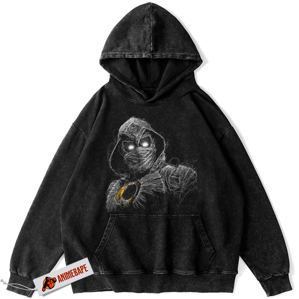Marvel Comics Moon Knight Vintage Hoodie for Men and Women