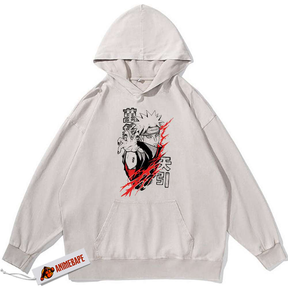 Naruto Nagato Uzumaki Vintage Anime Hoodie for Fans