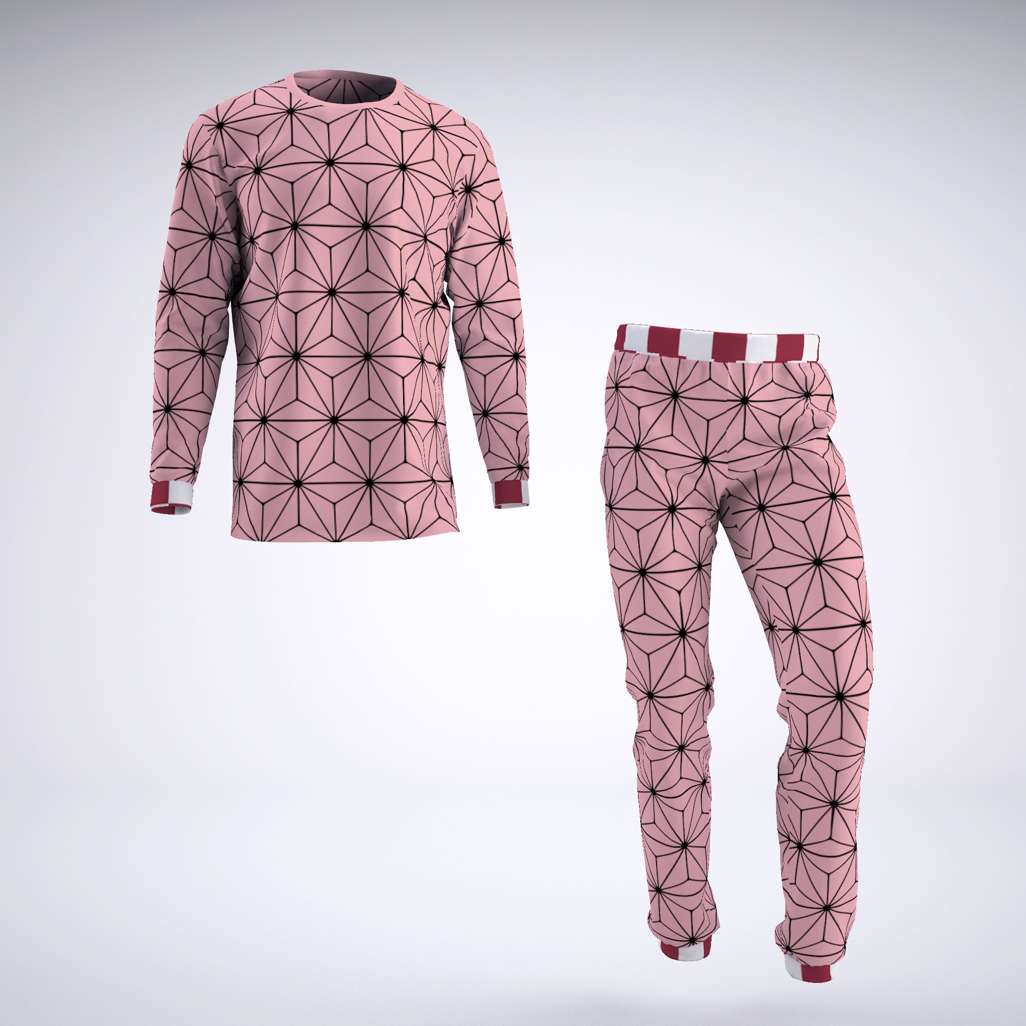 Nezuko Kamado Demon Slayer Pajamas