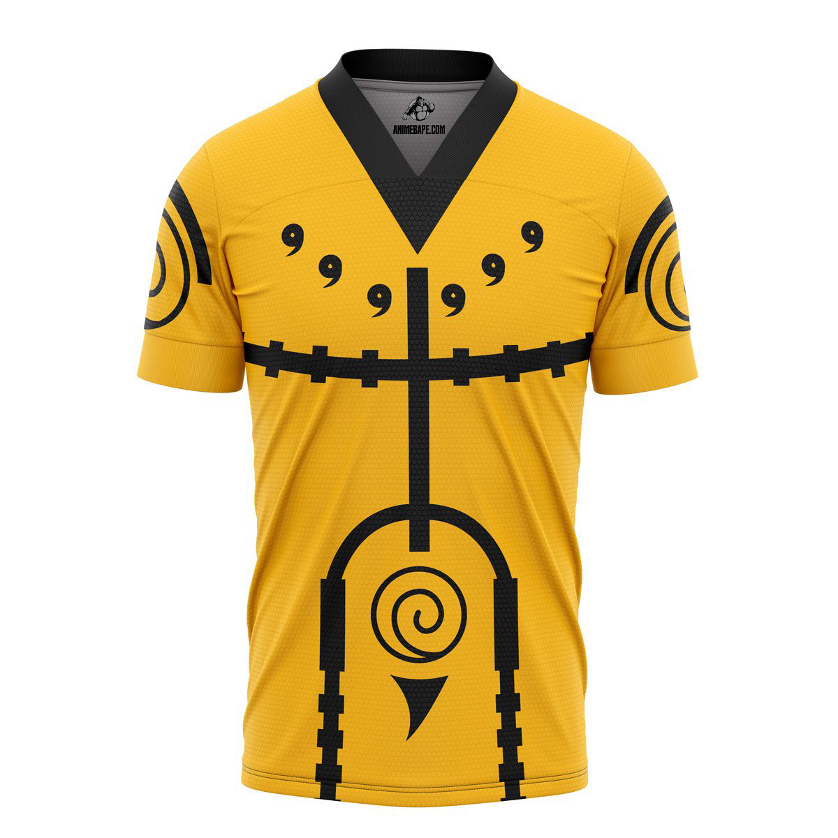 Nine-Tails Chakra Mode Naruto Soccer Jersey
