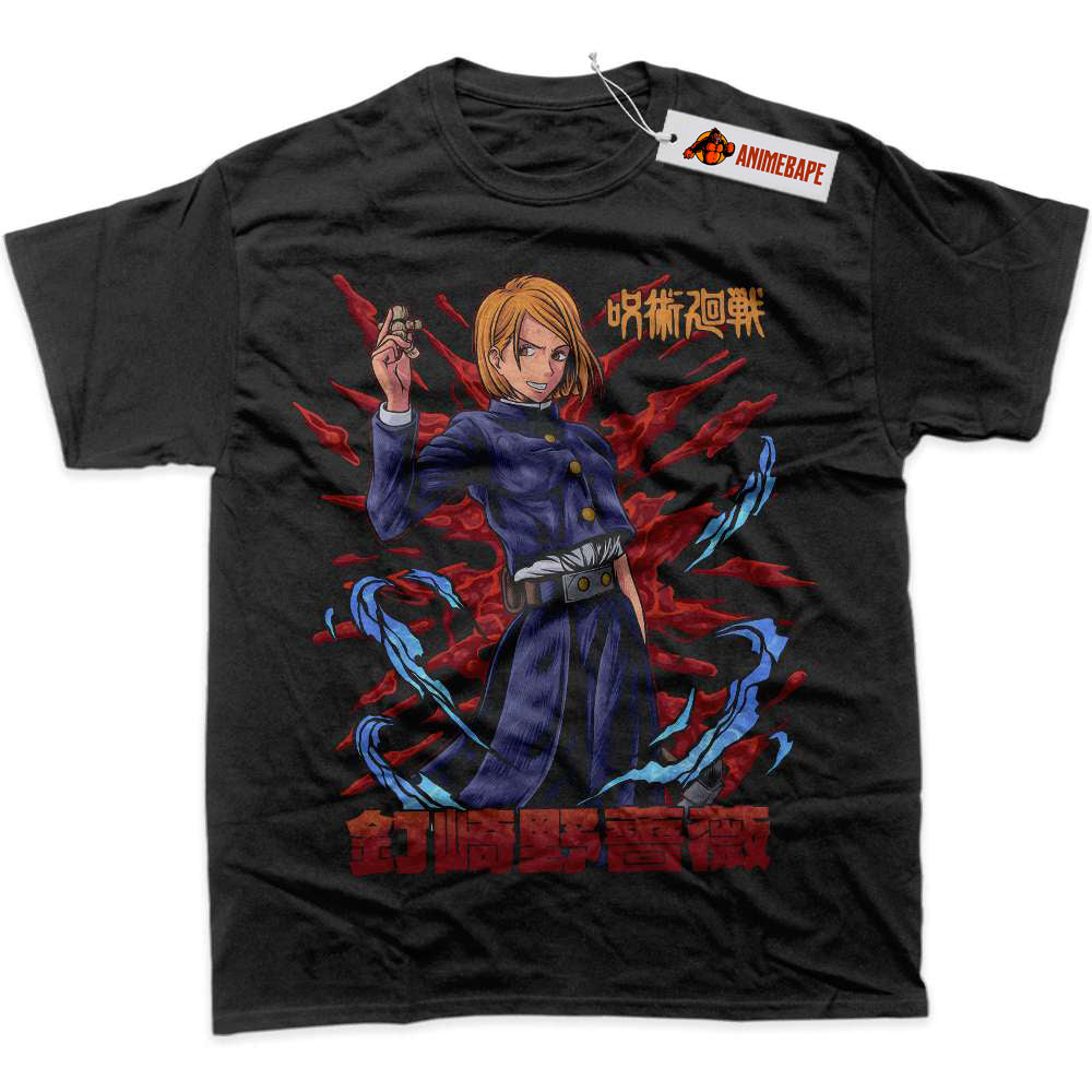 Nobara Kugisaki Jujutsu Kaisen Anime Graphic T-Shirt for Fans