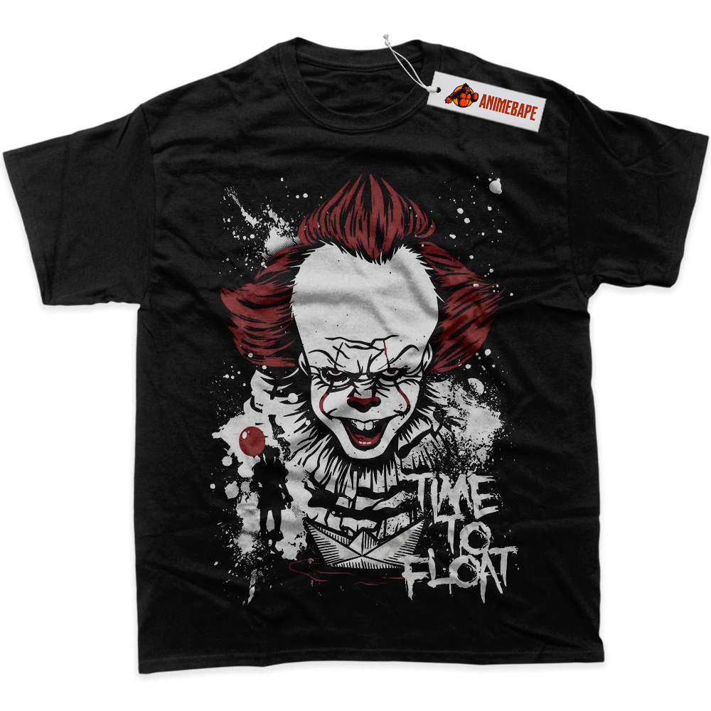 Pennywise IT Halloween Horror Graphic T-Shirt for Fans 196