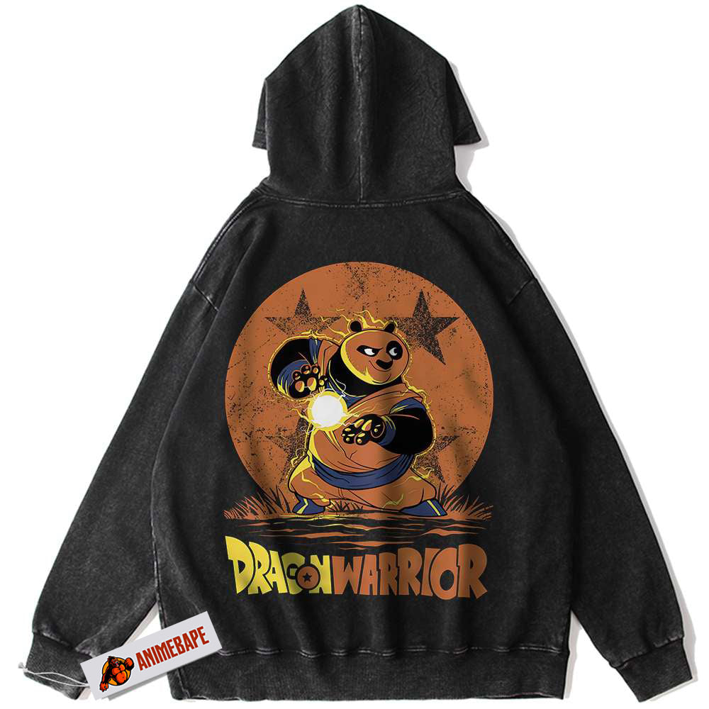 Kung Fu Panda Vintage Animated Hoodie for Men and Women