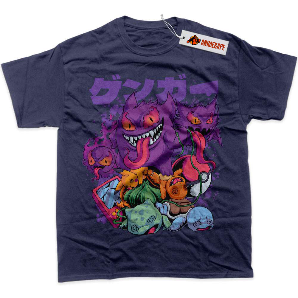 Pokemon Graphic T-Shirt, Anime PKM Shirt for Fans and Collectors
