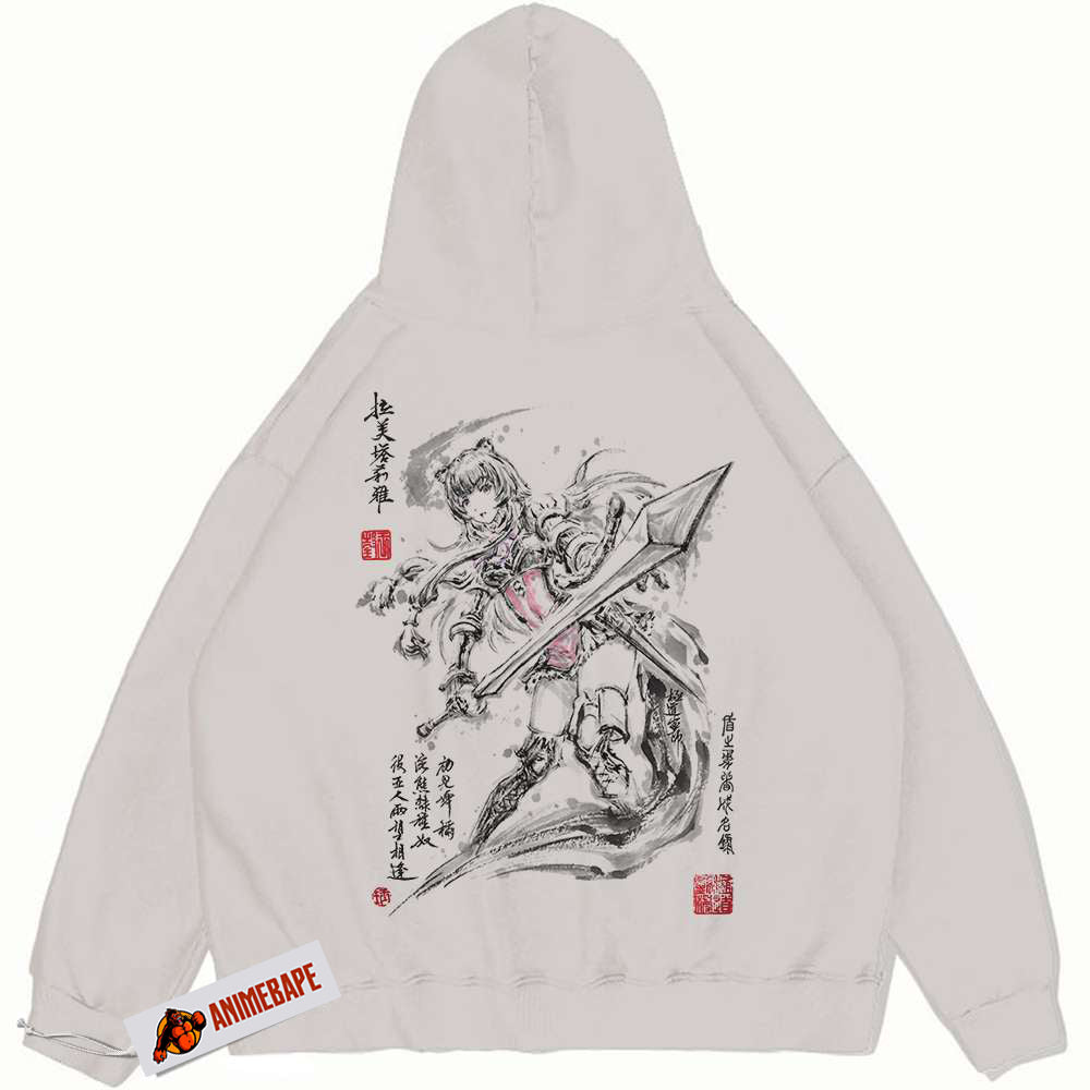 Raphtalia Hoodie, The Rising of The Shield Hero Vintage Anime Hoodie