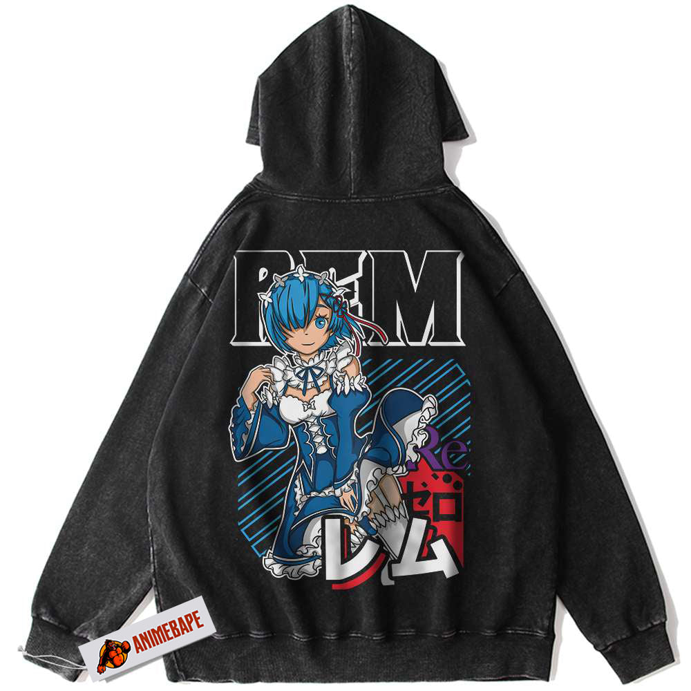 ReZero Vintage Anime Hoodie for Fans and Collectors