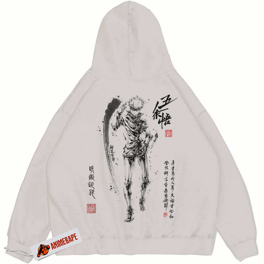 Jujutsu Kaisen Satoru Gojo Vintage Anime Hoodie v96