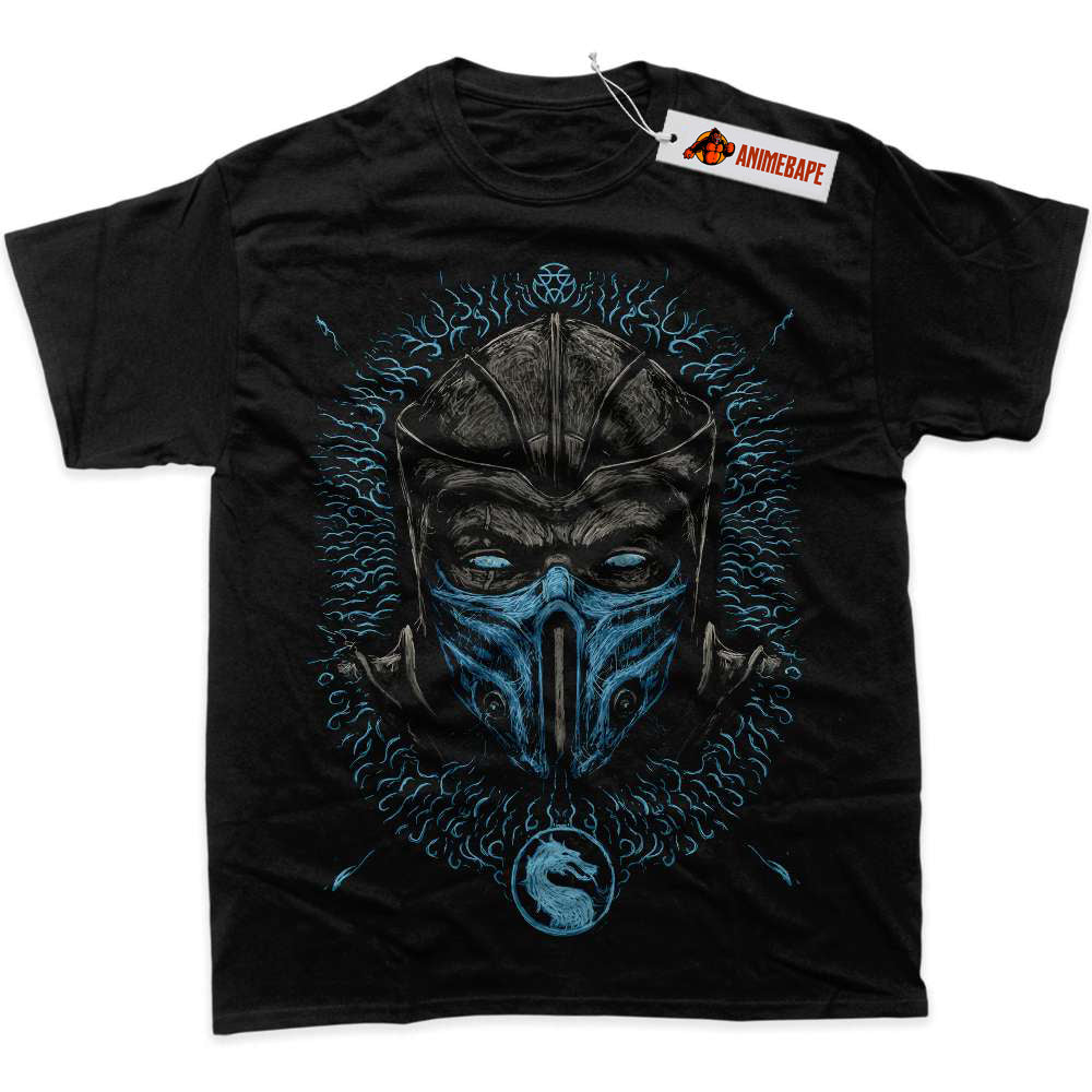 Mortal Kombat Sub Zero Graphic T-Shirt, Game Shirt for Fans