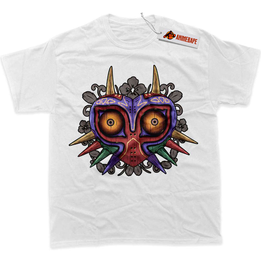 Majoras Mask T-Shirt, Legend of Zelda Graphic Game Shirt