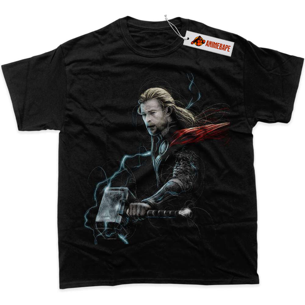 Marvel Thor Graphic T-Shirt for Men and Women - Superhero Apparel