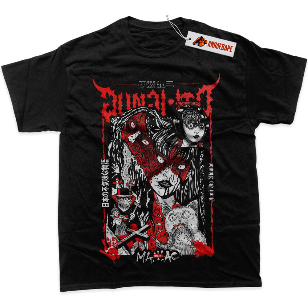 Junji Ito Collection Anime Graphic T-Shirt - Tomie Shirt