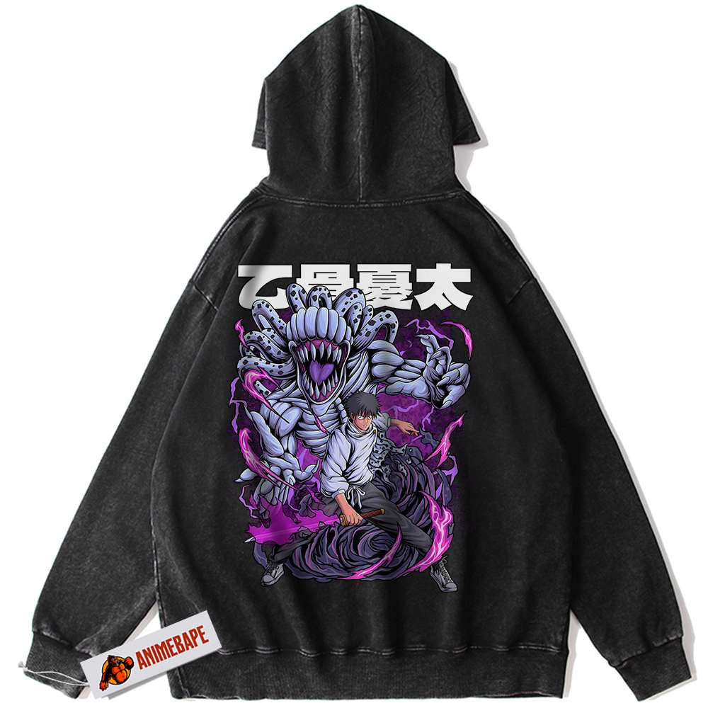 Jujutsu Kaisen Yuta Okkotsu Vintage Anime Hoodie for Men and Women